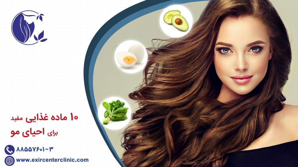 بهترین غذا برای رشد و سلامت مو