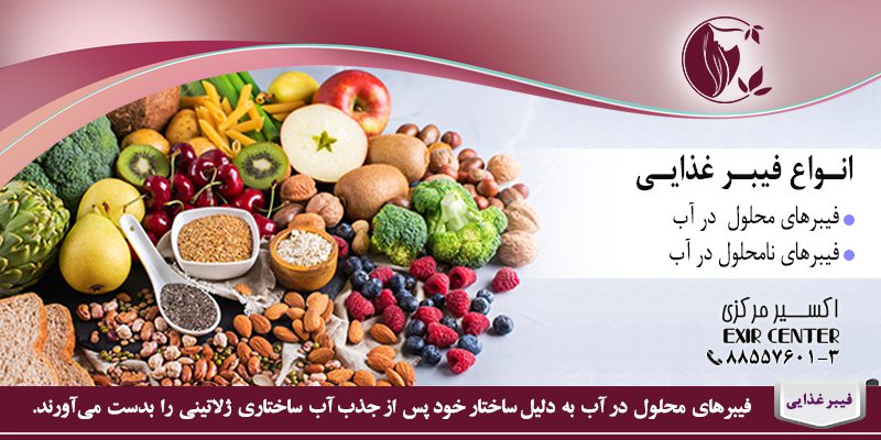 انواع فیبر غذایی