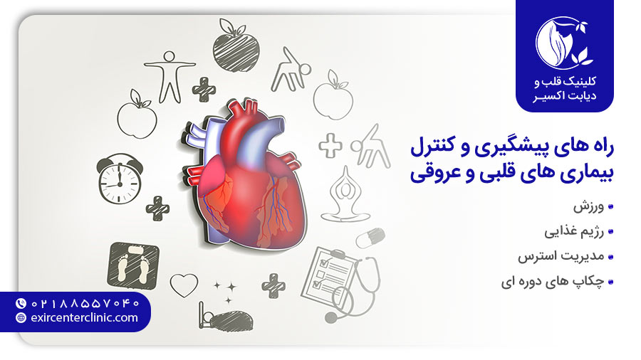 راه های پیشگیری بیماری های قلبی و عروقی